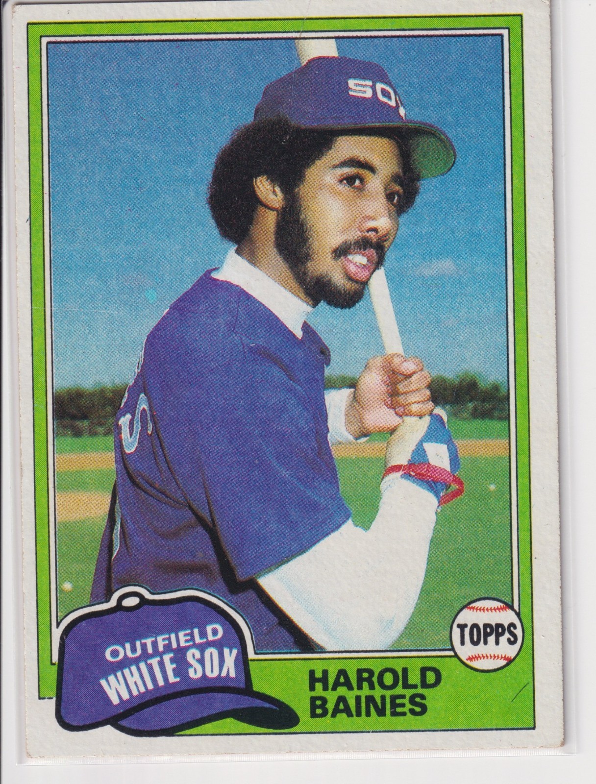 1981 Topps #347 Harold Baines RC