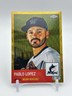 2022 Topps Chrome Platinum Anniversary Pablo Lopez #491 Gold #'d 39/50