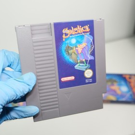 Solstice NES Nintendo PAL gioco in scatola con manuale ottime condizioni