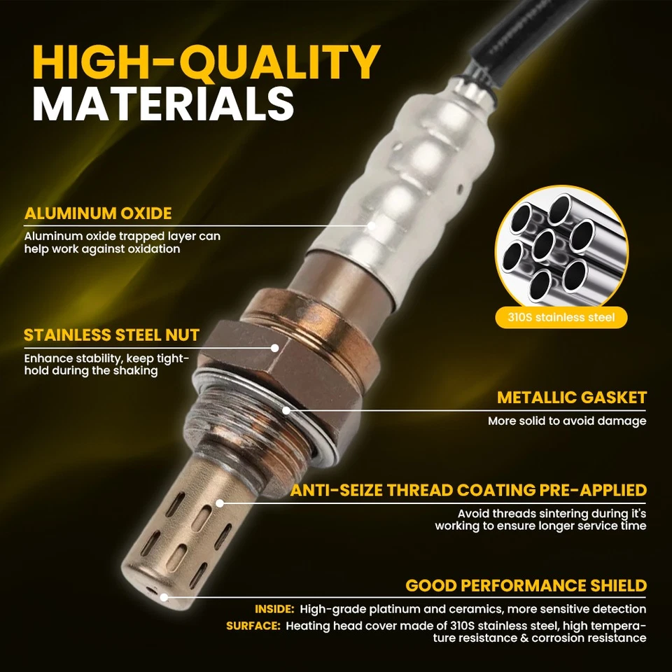 2 sensores de oxígeno aguas arriba y aguas abajo para Chrysler 200 Jeep Compass 234-4547 EOOK Foto 2 de 4