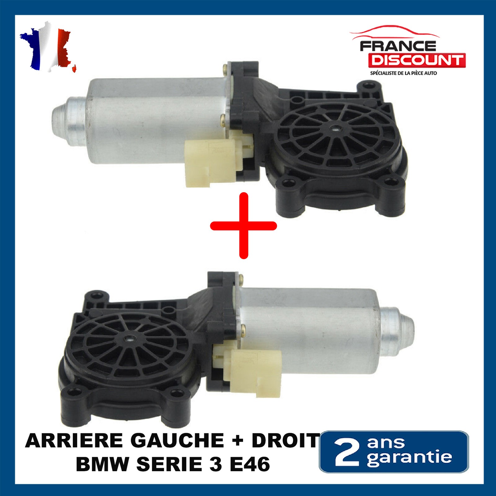 Moteur de lève-vitre arrière gauche ou droit pour Range Rover L322 2002-2009 en acier