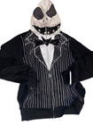 N3 NWT M Disney The Nightmare Before Christmas Novelty Hooded Sweatshirt Jacket — photo 1