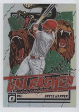 2021 Panini Donruss Optic Unleashed Holo Prizm Bryce Harper #UNL10 0g5z