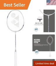 Lightweight Yonex Astrox Attack 9 Badminton Racquet Strung, Slim Shaft Design