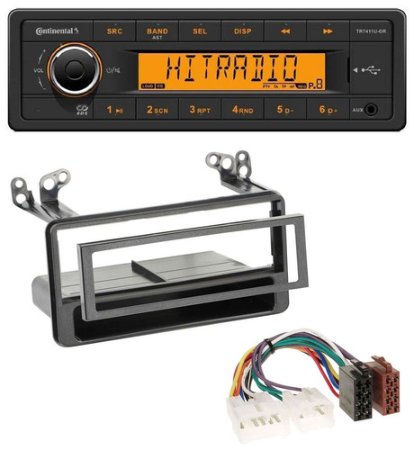 Continental 1DIN USB AUX MP3 Autoradio für Toyota MR2, RAV4, Yaris Verso - Bild 1 von 5