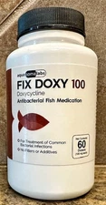 FOR FISH Aquariums & FISH Tanks Fix Doxy 100mg/60 CT doses
