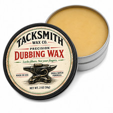 TACKSMITH Dubbing Wax 2oz Fly Tying Wax Fly Fishing Supplies Made in USA