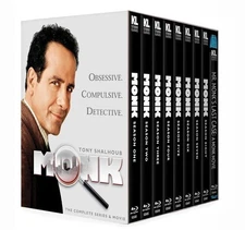 Monk: The Complete Series & Movie [New Blu-ray] Boxed Set, Subtitled, Anamorph