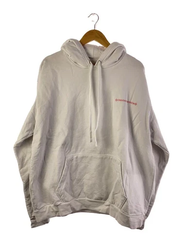 Felpa con cappuccio CHROME HEARTS cotone stampa bianca usata