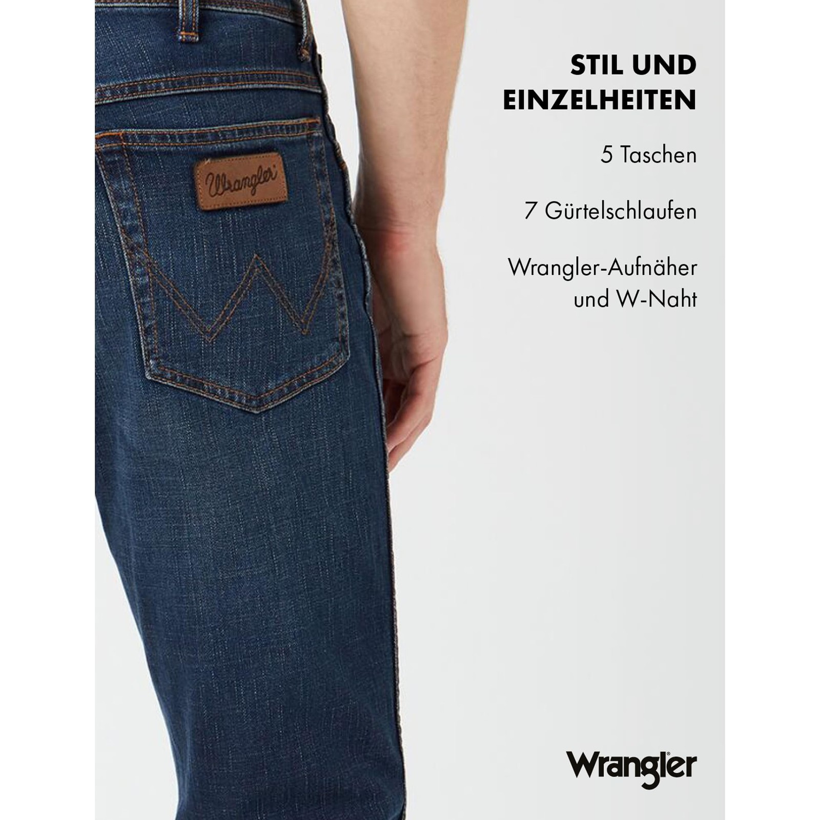 Men's Texas Jeans, Regular Fit, Straight Leg image 6