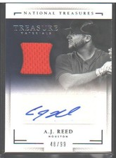 🔥⚾ A.J. Reed Pick Your Favorite (Drop Down) Rookie RC Auto Gold Refractor S/N