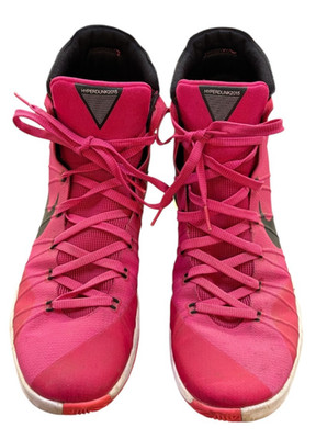 Nike Hyperdunk 2015 Breast Cancer Pink Basketball Shoe 749561-606 Men Size 13