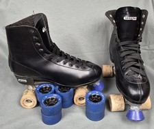 Chicago Men's Rink Roller Skates Size 10 Black 8601 Chicago Men's Rink Roller Skates Size 10 Black 8601 - Image 1
