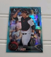 2016 Bowman Chrome Draft Refractors LIGHT BLUE  #BDC87 Andy Yerzy
