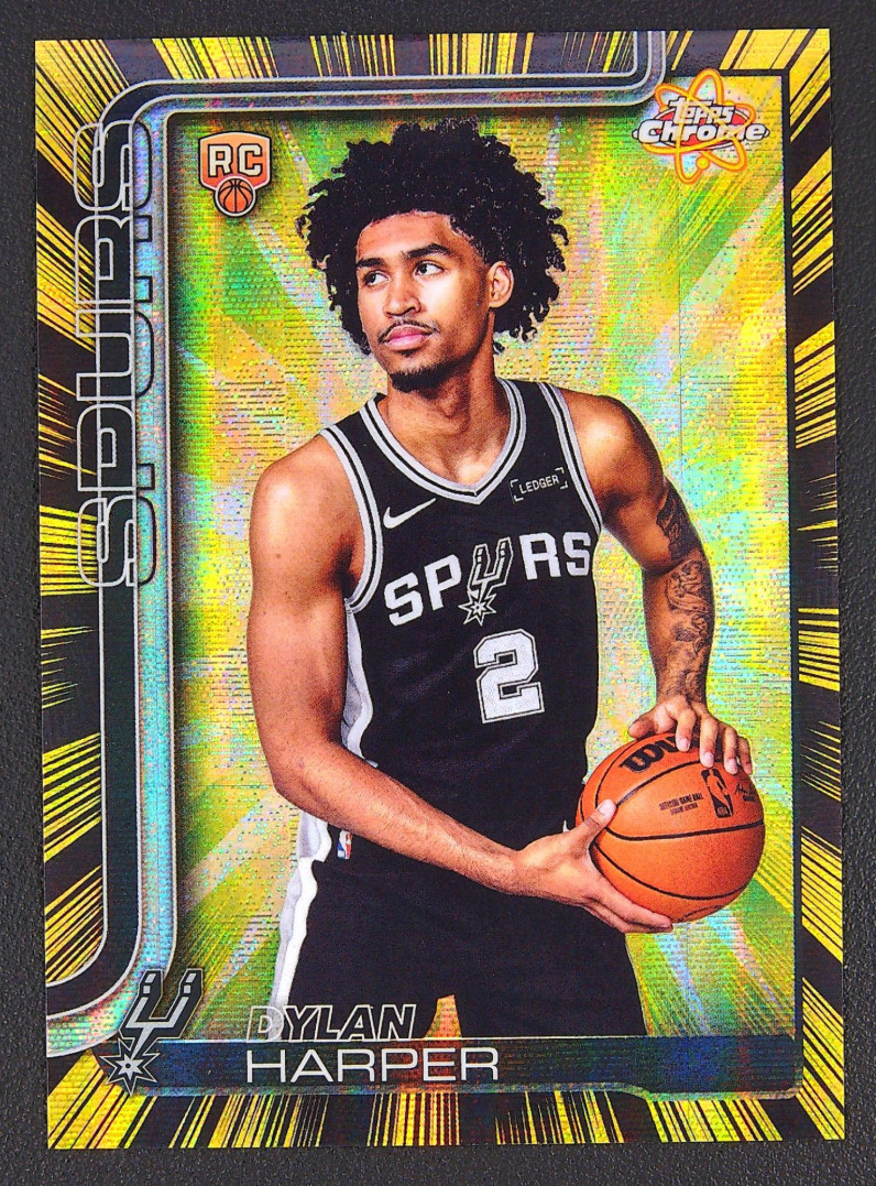 Dylan Harper 2025 Topps Chrome #RR-2 Radiating Rookies /(SSP