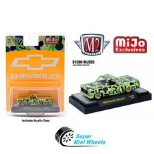 M2 Machines 1:64 1980 Chevrolet Silverado Custom – Camouflage - MiJo Exclusives