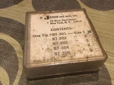 Jadow  Curved Torch Tip Size #1 Model BT-301 Jewelry Casting Metal Soldering