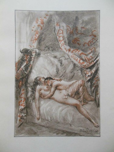 CONTES by Jean de la Fontaine (1928-9) BECAT Erotic Illustrations, 2v Set - RARE - Picture 12 of 12
