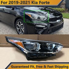 Headlight for 2019 2020 2021 Kia Forte Passenger Right Halogen w Bulb no LED