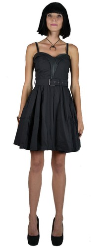 TRIPP NYC BOMBSHELL PUNK ROCKER BURNING MAN GOTHIC STEAMPUNK BIKER SEXY DRESS XS - 第 3/5 張圖片