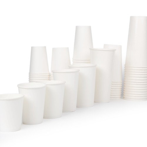300 Ct. Eco Friendly White Paper Hot Tea Coffee Cups Disposable No Lids 8 Oz. - Picture 4 of 5