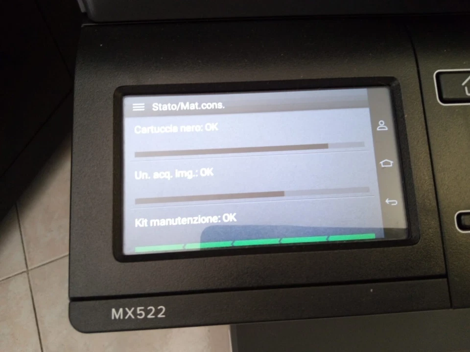 Stampante Professionale A4 da banco Lexmark MX522 - Immagine 4 di 4