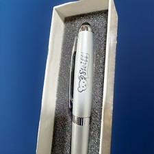 Steiff Bear Pen Metal Retractable by Leeds Original Box Exclusive Promo with Box