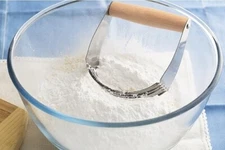 Mrs. Anderson's Baking Pastry Cutter and Dough Blender, 5-Blade, Stainless Steel