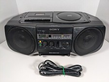 Sony CFD-V10 Radio CD Tape Player Cassette Recorder Stereo Portable Boom Box