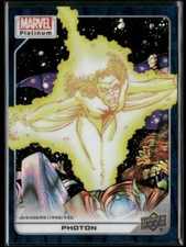 2023 Upper Deck Marvel Platinum Teal Wave Parallel /799 - Photon