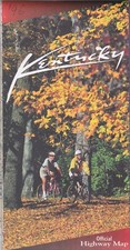 1996 Official State Issue Road Map of Kentucky
