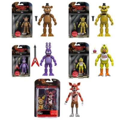 MARKENLOS 1-5 Stück Five-Nights At Freddy's Funko Spiel FNAF Action Spielzeug Bonnie Howth