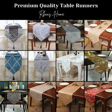 Decorative Table Runner, High Quality, Multiple Design Party Christmas Wedding