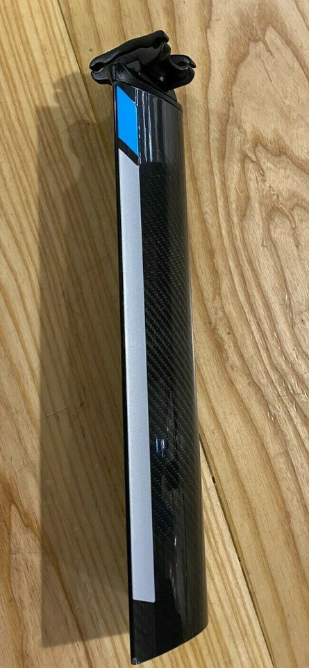 NEW GIANT TRINITY COMPOSITE SEATPOST CARBON FITS 2012-15, BLACK/BLUE - Изображение 4 из 4