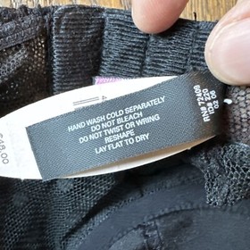 NWT Victoria's Secret Sexy Little Things 34B Black Lingerie~ NEW! Polka Dots