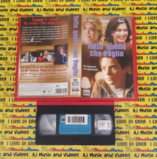 VHS*film TUTTO QUELLO CHE VOGLIO elijah wood franka potente mandy moore (F108)