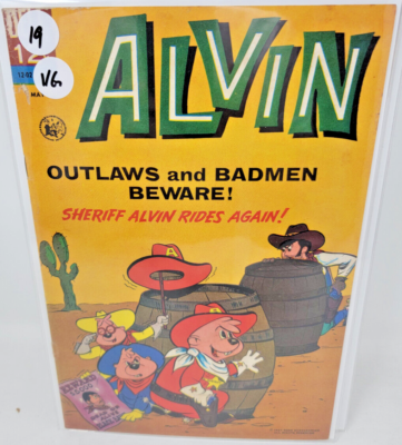 ALVIN #19 ALVIN & THE CHIPMUNKS *1967* DELL SILVER AGE 4.0 | eBay