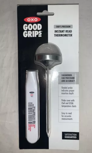 OXO Good Grips Chefs Precision Analog Instant Read Thermometer & Cover NEW