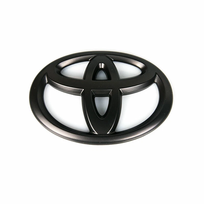 Подходит для 2010-2024 Toyota 4Runner наложение матовый черный вне эмблема значок 3шт комплект - Изображение 3 из 3