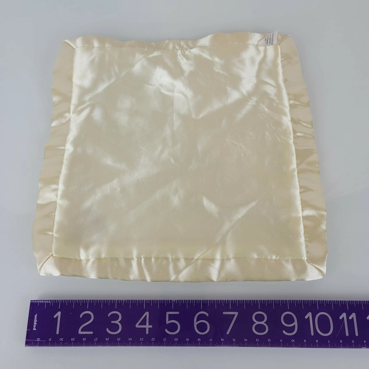 Prince Lionheart Cream Silkie Baby Lovey Security Blanket Off