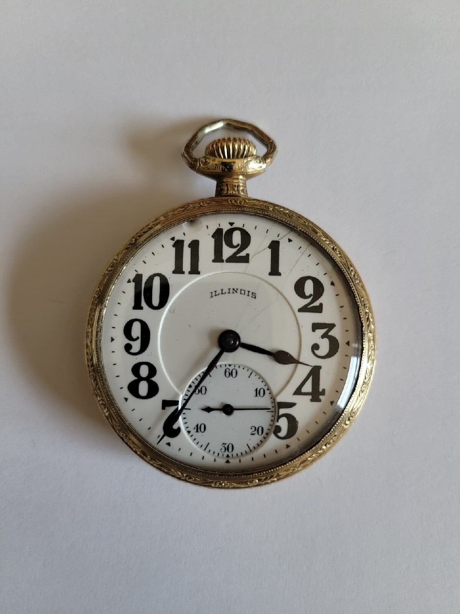 Illinois Bunn Special 21 Jewels Railroad Grade Pocket Watch Positions