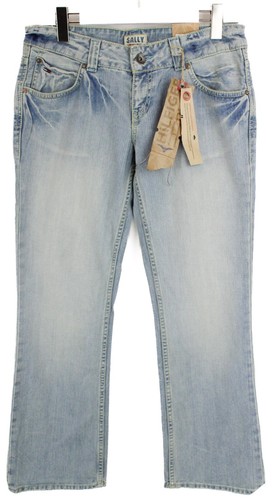 Jeans Tommy Hilfiger denim Sally donna W30/L30 bootcut nuovo vecchio look logo
