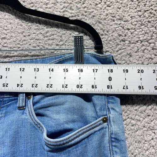 Jos A Bank Reserve Jeans 36x29 Relaxed Fit Light Wash Stretch Straight Leg Denim - Picture 5 of 8