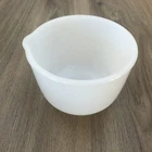Vintage Milk Glass Mixer Bowl Mixing Bowl 17cm x 13cm Pouring Spout