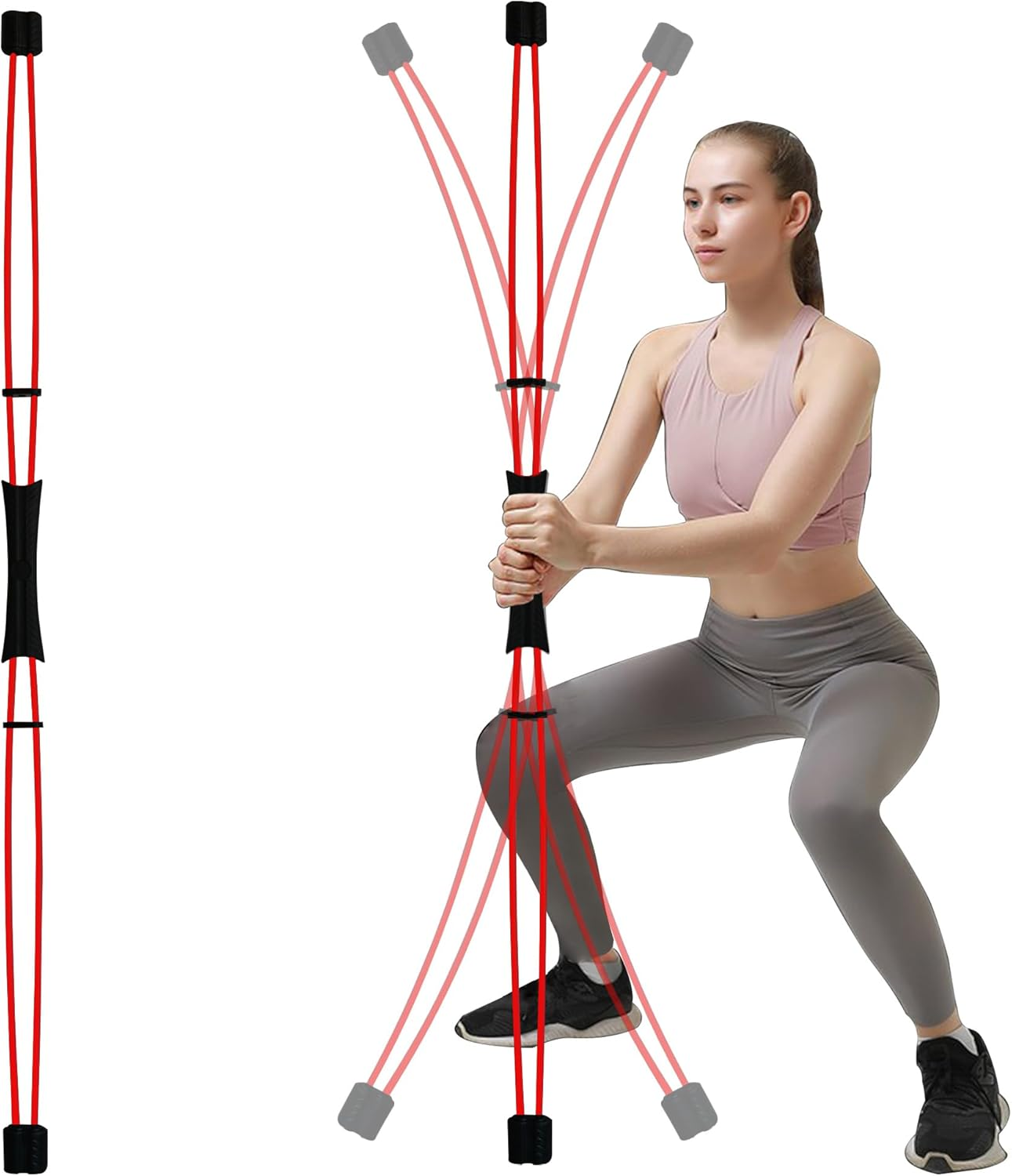 Flexbar & Mobility Stick - Shoulder Reliever Ball Swing, Body Blade, Flex Bars f