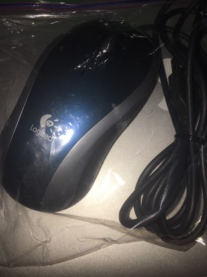Logitech LX3 Optical Mouse Blue--Special Edition | eBay