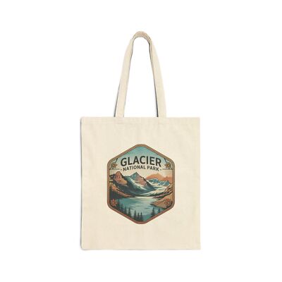 Glacier National Park Tote Bag, Nature Lovers, Great for Travel, Montana