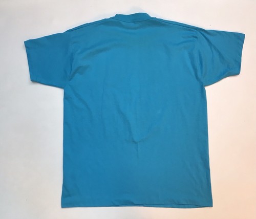 Vintage Best Fruit Of The Loom Alex Soy Carbon Blue T-Shirt Single Sti Herren XL USA - Bild 5 von 6