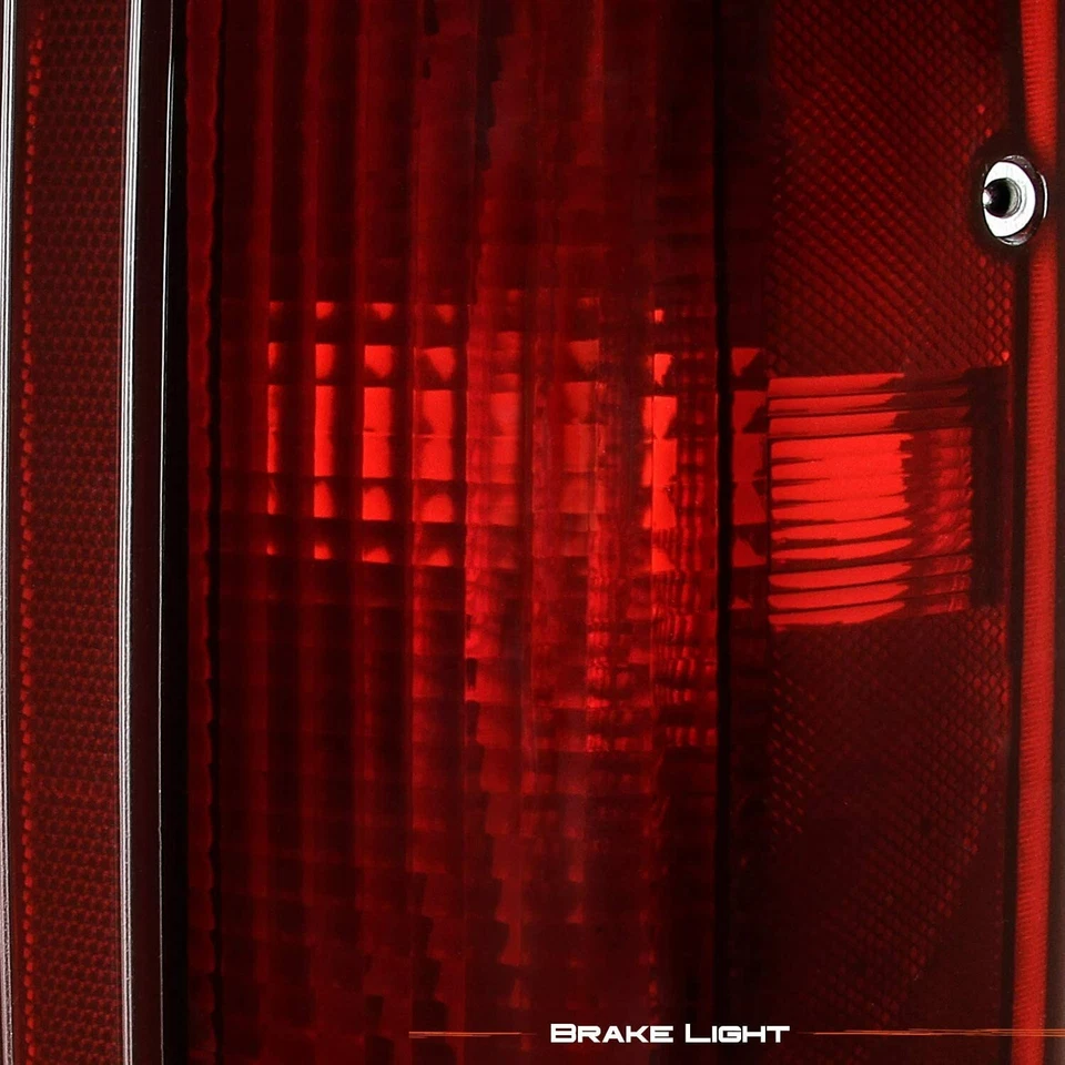 Juego de luces traseras de freno izquierda+derecha Red Smoke 1987-1996 Ford F150 F250 Bronco Foto 3 de 4