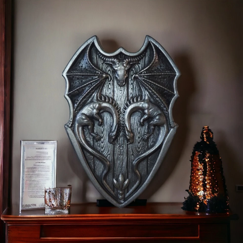 Pintura, Panel Escudo y Dragones Foto 4 de 4